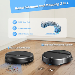 Robot Aspirador Teendow con Control por Aplicación, Autocarga, Limpieza Inteligente para el Hogar con Mopa - Product Image 3