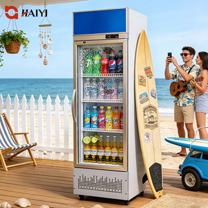 Refrigerador Comercial para Bebidas, Refrigerador de Una Puerta para Bebidas para Tiendas de Conveniencia - Product Image 3