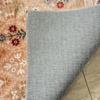 Flannel Printed Hallway Runner Rug 70x122cm Non-Slip Machine Washable Vintage Boho Area Carpet for Corridor Entryway