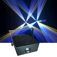 Projecteur laser de scène 10W IP65, étanche, ILDA 25kpps, système de spectacle laser professionnel, équipement d'animation, lumière laser