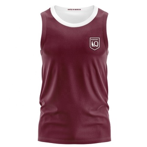 Camiseta de Rugby Personalizada 2026, Camiseta de Rugby de Poliéster Color Granate de Queensland, Pantalones Cortos, Ropa de Fútbol Americano, Impresión Sublimada - Product Image 6