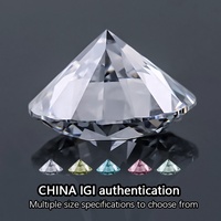 Diamante Sintético Suelto de Laboratorio Chino de 3mm-3.5mm DEF VS SI HPHT CVD, Precio por Quilate, Diamantes Cultivados en Laboratorio CVD al por Mayor