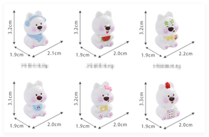 Decoración del hogar animales lindos escultura de jardín decoración animal perro figuras juguete resina Chihuahua dálmata Bichon <span class=keywords><strong>Dobermann</strong></span> - Product Image 2