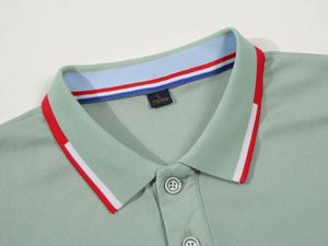 Camiseta con Logotipo Personalizado OEM, Camiseta de Golf de Manga Corta Lisa de Alta Calidad, Camiseta Polo Transpirable de Secado Rápido sin Costuras para Hombre - Product Image 3