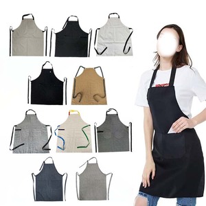 Tabliers <span class=keywords><strong>de</strong></span> cuisine en gros ongles <span class=keywords><strong>Salon</strong></span> Restaurant Bar uniformes tablier personnalisé <span class=keywords><strong>prix</strong></span> d'usine tablier - Product Image 6