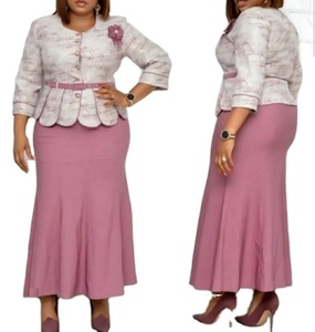 Plus Size <strong>Turkey</strong> Style Office Ladies Dress - Product Image 2
