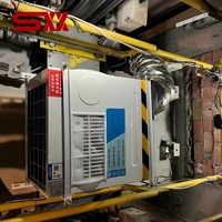 Asansör Klima Cihazı 4500W Soğutma ve Isıtma IPX4 Su Geçirmez R410 Sessiz Uzaktan Kumandalı Araç Üstü Kabin Klima Ünitesi Alışveriş Merkezi Fiyatları