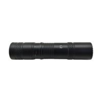 Lampe torche LED rechargeable USB 750LM 750mAh, portée 115m, étanche IP65, faisceau réglable, 4 modes, 7000K, stroboscope puissant, vente en gros