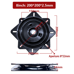 Meccanismo per Sedia a Prezzo di Fabbrica, Piastra Girevole in Metallo a 360 Gradi per Sedia Relax - Product Image 2