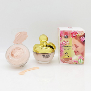 Bases al por mayor de alta cubierta ligera blanca humedad Bb crema maquillaje base cara Natural orgánico de larga duración maquillaje - Product Image 5