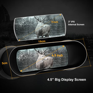 Jumelles <span class=keywords><strong>Mileseey</strong></span> BNV21 avec caméra, lunettes de vision nocturne, module de caméra rechargeable, carte 32 Go, vision nocturne pour la chasse - Product Image 3