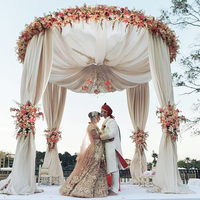 Rideaux en Tissu de Fond pour Vente, Draperie Décorative pour Salles de Mariage, Draperie de Mariage Décorative