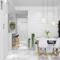 Rouleau Géant de Papiers Peints Mousse 3D Auto-Adhésifs en Gros, Panneau Mural Mousse Brique, Autocollant Mural pour Revêtement