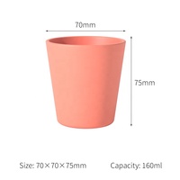 Tasse d'entraînement en silicone sans BPA d'usine de silicone pour les bébés de 6 mois et plus, 4 fl. Oz Petite tasse ouverte pour nourrissons