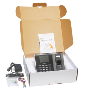 Machine biométrique de antidérapage, avec empreinte digitale, horloge, système de personnel de bureau - Product Image 6