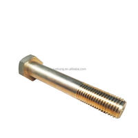 Yushung Bronze Bolts B150 C63000 Nickel Aluminium Bronze Stud Bolts With Imperial / Metric Threads