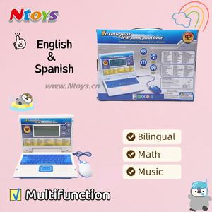 Máquina de Aprendizaje Bilingüe Inglés-Español con Mini Pantalla Premium, 92 Funciones, Juguete Educativo con Batería - Product Image 2