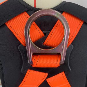 Cinto de Segurança de 5 Pontos para Proteção Contra Quedas em Trabalho em Altura, Cinto D-Ring com Almofadas para Lombar e Ombros, Cinto de Segurança de Corpo Inteiro - Product Image 6