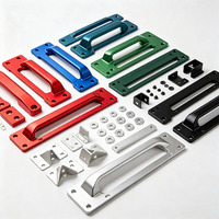 Service de fraisage et tournage CNC de haute précision en aluminium anodisé multicolore sur mesure pour poignées de meubles et accessoires de quincaillerie