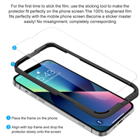 Magtime — protecteur d'écran pour iPhone, en verre trempé 9H 2.5D, pour iPhone 13, iPhone
