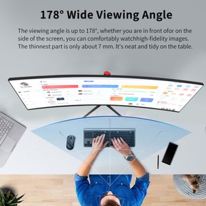 Màn hình chơi game cong 49 inch 5K thân thiện với ngân sách Màn hình máy tính 165Hz với tốc độ làm mới cao cho màn hình chơi game của game thủ - Product Image 2