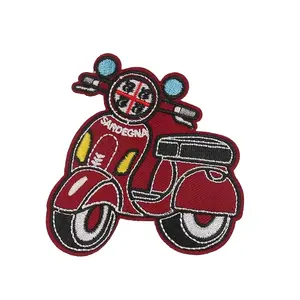 欧美风格精品摩托车刺绣布贴骑手服装配件摩托车布贴