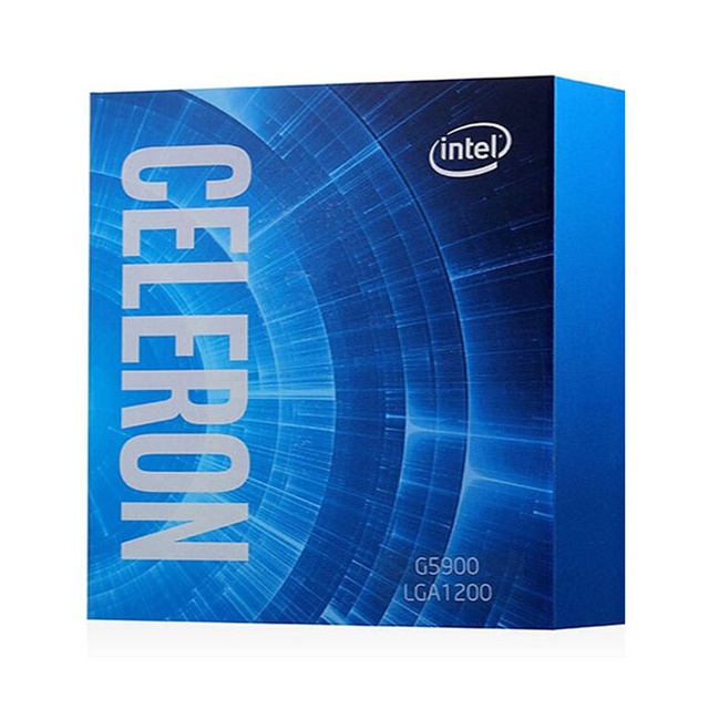 Intel Celeron G5900 3.4ghz Celeron G5400 G4400 G5500 Dual-core Tray Packing and Boxed CPU Processor LGA1200 Interface
