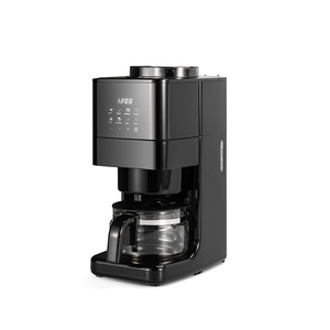 Cafetière à filtre tout-en-un avec panneau de commande tactile, programmable, automatique, moulin intégré, en acier inoxydable - Product Image 6