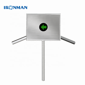Portillon tournant intelligent IRONMAN pour extérieur, mécanique anti-évasion, avec lecteur de carte RFID pour gymnases, campus, bureaux et hôtels - Product Image 4