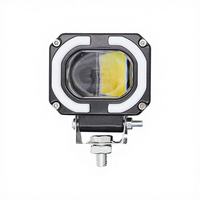 Nouveau système d'éclairage avant laser U11 6000K LED modifié, projecteur grand angle œil de poisson, pour motos tout-terrain