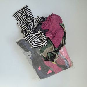 Trapos de Limpieza Industriales Multiusos de 25 kg, Trapos de Camiseta de Colores Reciclados, Trapo de Algodón para Limpieza - Product Image 1