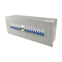 Tableau électrique industriel IP55, boîtier en acier galvanisé, MCCB/MCB, distribution d'énergie 415V/480V 400A-6300A