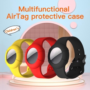 Buscador de silicona resistente al agua, soporte para rastreador de ubicación, correas de muñeca, bandas de pulsera para <span class=keywords><strong>Apple</strong></span> Airtag - Product Image 2