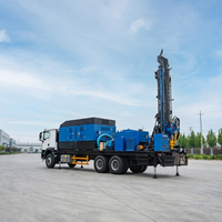 Foreuse de puits d'eau intégrée sur camion haute performance, compatible avec les commandes en gros