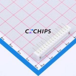 W254110K-15PW2113 Wire-to-Board Pin Header Bent Lead Through Hole,P=2.5mm Connector 1x15P 2.5mm Right Angle Insert XHB - Product Image 2