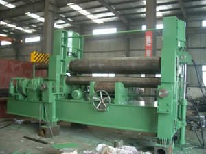 Machine de pliage de tôles universelle à trois rouleaux, équipement industriel de haute précision, tôles métalliques - Product Image 3