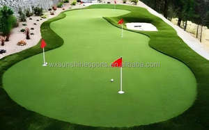 13mm 15mm 58800 63000 Densidad de puntadas Campo de golf Putting Green Césped sintético Césped artificial con altura de pila de 12mm - Product Image 5