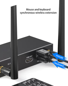 Extensor inalámbrico HDMI KVM de 200m, transmisor y receptor de vídeo HDMI 4K, <span class=keywords><strong>Wifi</strong></span> 5G para ordenador portátil, PC, DVD, Monitor de TV - Product Image 3