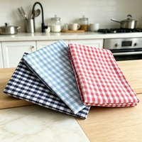 Serviettes de cuisine en microfibre de haute qualité, jetables, imprimées sur mesure, vente en gros directe d'usine