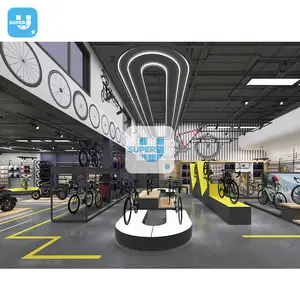 주문 도시 Cyclery 산 순환 진열대 유행 Fiets 상점 훈장 자전거 상점 소매 디자인