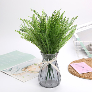 Plante artificielle herbe verte fougère fausse herbe tige maison bureau fête mariage décor - Product Image 3