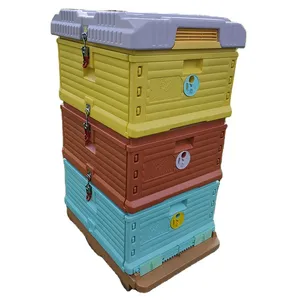 Langstroth plastic 3 layer deep beehive box