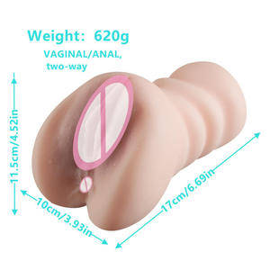Uomini masturbarsi tasche genitali donne Sexy Vagina uomini giocattoli sessuali - Product Image 5