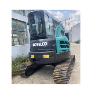 Mini-excavatrice Kobelco SK55 d'occasion, modèle 2016, bon état, moteur Isuzu d'occasion, hydraulique Kawasaki, haute qualité, à vendre - Product Image 2