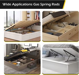 460Mm/530Mm 300N-1500N Nâng Xi Lanh Khí Mùa Xuân Khí Nâng Thanh Chống Cho Đồ Nội Thất Cho Giường Sử Dụng - Product Image 6