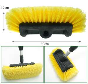 Lavadora de limpieza de automóviles Cepillo de poste alimentado con <span class=keywords><strong>agua</strong></span> de aluminio para herramientas de limpieza de ventanas - Product Image 3