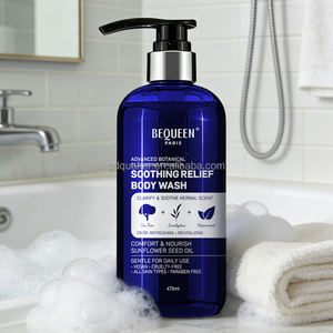 BEQUEEN Savon Apaisant Corps et Cheveux – Gel Douche Herbal Confort et Nourrissant à l'Huile d'Arbre à Thé – Nettoyage Botanique - Product Image 3