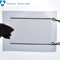 Mosquitera de Acero Inoxidable para Ventana de PVC con Protección Electromagnética Hengshi, Apertura Horizontal Fija, Invisible, Estilo Chino