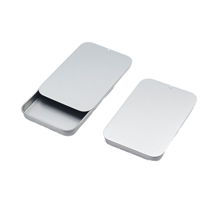 Caja Portátil Mini Cuadrada Moderna con Tapa Deslizante Esmerilada y Sistema Push-Pull, Estilo Bold Blossom, para Accesorios de Mesa - Product Image 1