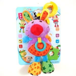 Trẻ Em Dễ Thương Kéo Dòng Động Vật Sang Trọng Đồ Chơi Rattle Đồ Chơi Gây Sốc Bé Âm Nhạc Treo Đồ Chơi - Product Image 5
